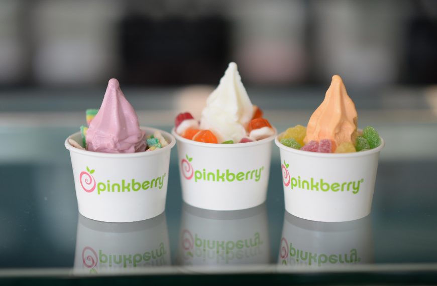 йогуртов Pinkberry